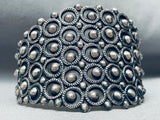 One Of The Most Detailed Ever Vintage Southwest Sterling Silver Bracelet-Nativo Arts