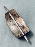 Patrick Lomawaima Tremendous Vintage Native American Hopi Sterling Silver Pin