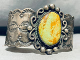 One Of The Best Vintage Native American Navajo Royston Turquoise Sterling Silver Bracelet-Nativo Arts