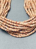 Superior Vintage Southwest Meln Heishi 18 Strand Necklace Old-Nativo Arts