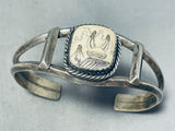 One Of A Kind Vintage Eagle Mountain Sterling Silver Bracelet-Nativo Arts