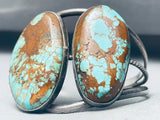 Huge Museum Vintage Native American Navajo Royston Turquoise Sterling Silver Bracelet-Nativo Arts
