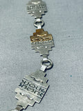The Best Vintage Native American Navajo Bear Sterling Silver Concho Necklace-Nativo Arts