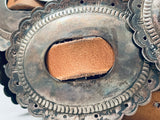 Early 1900's Vintage Native American Navajo 1st Phase Sterling Silver Concho Belt Old-Nativo Arts