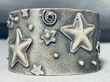 Starfish Out Of This World Native American Navajo Sterling Silver Star Bracelet-Nativo Arts