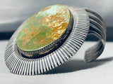 One Of The Best Ever Vintage Native American Navajo Royston Turquoise Sterling Silver Bracelet-Nativo Arts