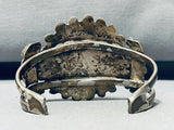 Early And Very Old Vintage Native American Navajo Turquoise Sterling Silver Bracelet-Nativo Arts