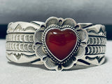 Important Dave Reeves Carnelian Vintage Sterling Silver Bracelet-Nativo Arts