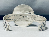 Signed Native American Navajo 1883 Silver Dollar Bracelet-Nativo Arts