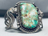 One Of The Best Vintage Native American Navajo Royston Turquoise Sterling Silver Bracelet Ever-Nativo Arts