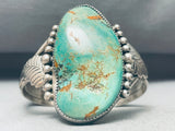 One Of The Best Vintage Native American Navajo Royston Turquoise Sterling Silver Bracelet-Nativo Arts