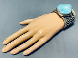 146 Gram Important Tommy Jackson Vintage Native American Navajo Sterling Silver Bracelet-Nativo Arts
