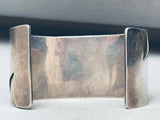 Desert Layer Stone Vintage Southwest Sterling Silver Bracelet-Nativo Arts