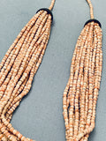 Superior Vintage Southwest Meln Heishi 18 Strand Necklace Old-Nativo Arts