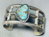 Old Deposit Candelaria!!!! Vintage Native American Navajo Sterling Silver Bracelet-Nativo Arts