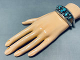 Eunice Cla Vintage Native American Navajo Turquoise Sterling Silver Bracelet-Nativo Arts