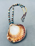 One Of The Most Unique Vintage Santo Domingo Inlay Turquoise Necklace Old-Nativo Arts