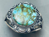 One Of The Best Ever Vintage Native American Navajo Royston Turquoise Sterling Silver Bracelet-Nativo Arts