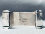 Museum Quality Vintage Native American Navajo Turquoise Satellite Sterling Silver Bracelet-Nativo Arts