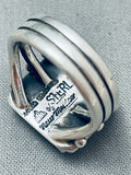 Important Best Orville Tsinnie Vintage Native American Navajo Turquoise Sterling Sivler Ring-Nativo Arts