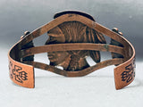 The Best Vintage Navajo Copper Head Detailed Bracelet Cuff-Nativo Arts