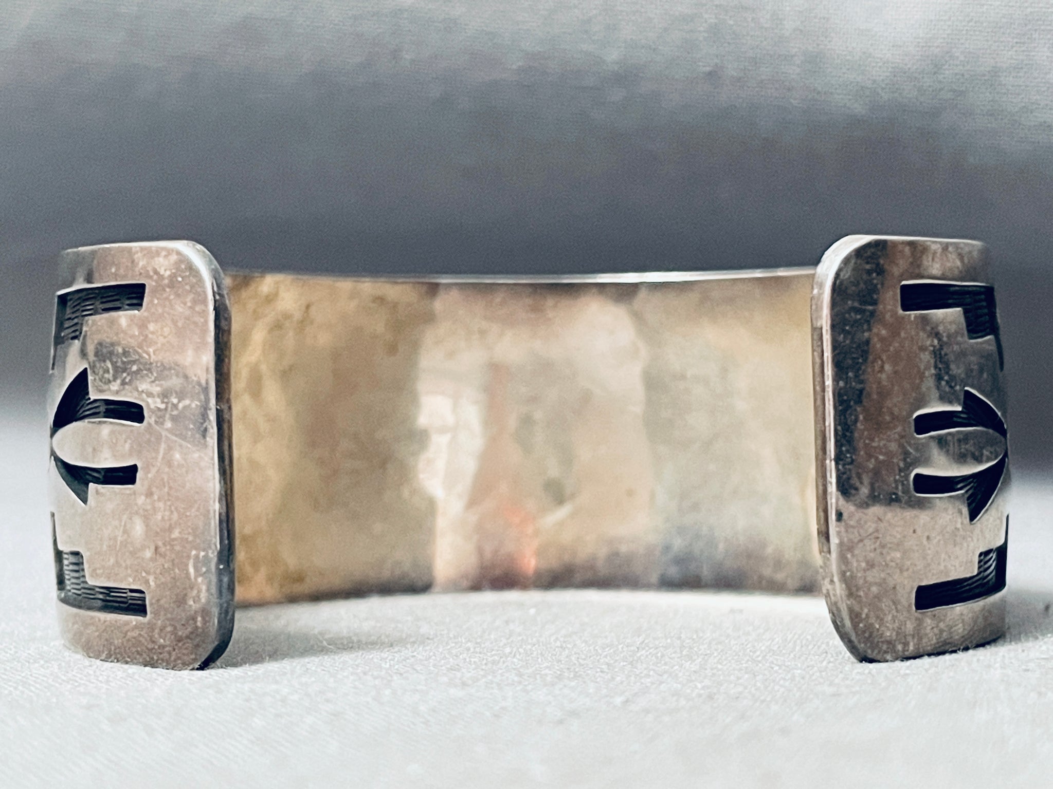 Harold Lomayaktewa Vintage Native American Hopi Sterling Silver 