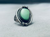 Special Vintage Native American Navajo Royston Turquoise Sterling Silver Ring-Nativo Arts