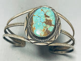 Native American Amazing Vintage Royston Turquoise Sterling Silver Bracelet-Nativo Arts
