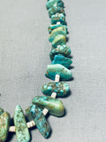 Wonderful Vintage Native American Navajo Royston Turquoise Necklace-Nativo Arts