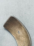 Important Artist Vintage Native American Hopi Sterling Silver Bracelet Old-Nativo Arts