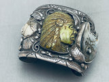 The Best Vintage Francisco Gomez Turquoise Sterling Silver Bracelet-Nativo Arts
