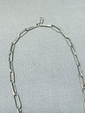 Exceptional Vintage Native American Navajo Sterling Silver Necklace-Nativo Arts
