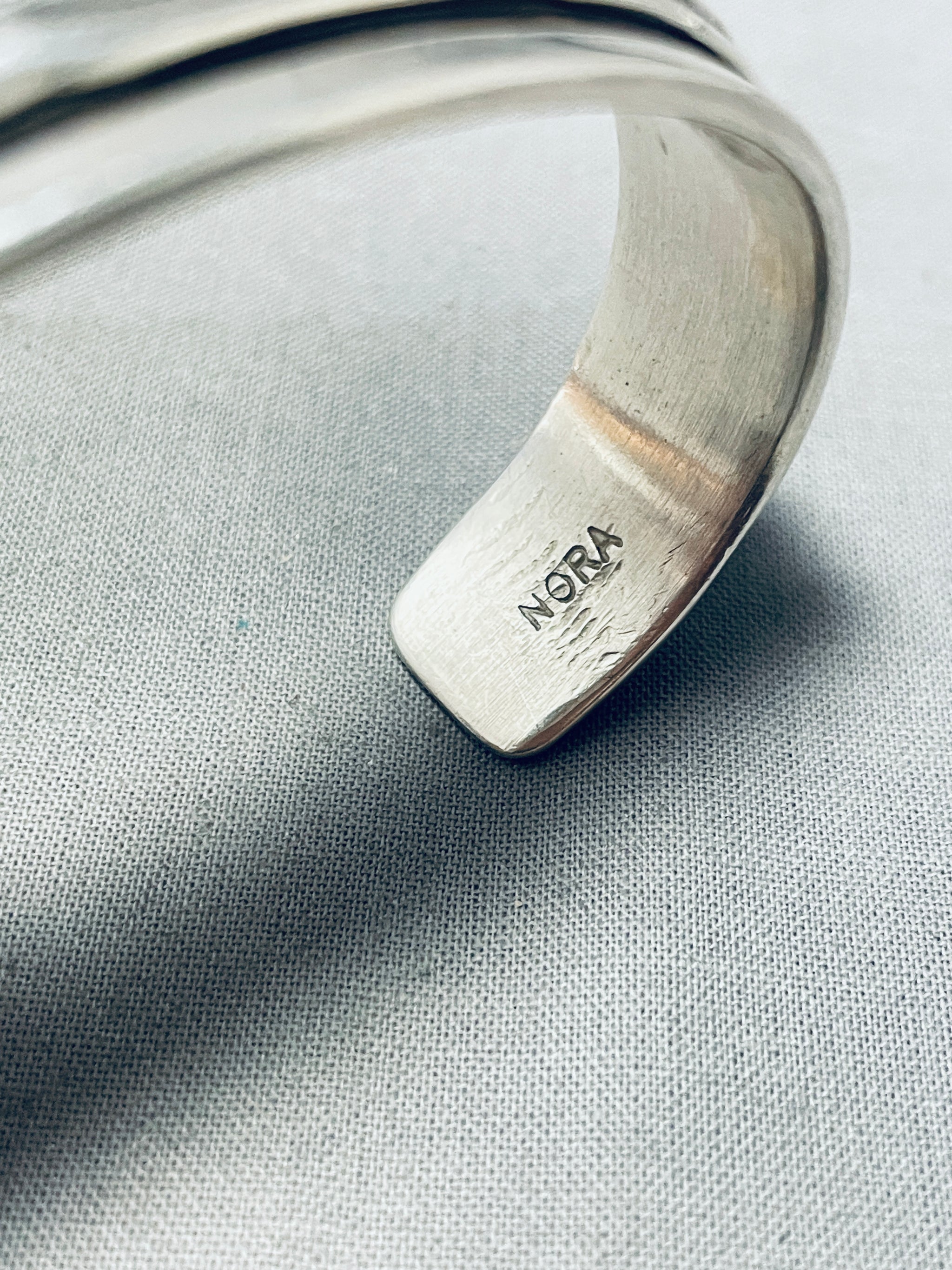 Native American Important Vintage Nora Bill Sterling Silver