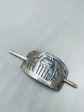 Patrick Lomawaima Tremendous Vintage Native American Hopi Sterling Silver Pin
