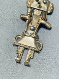 Tremendous Vintage Native American Navajo 12kgf Kachina Pendant-Nativo Arts