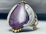 One Of The Best Vintage Southwest Sugilite Sterling Silver Bracelet-Nativo Arts
