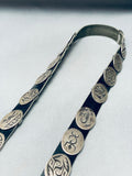 Mind Blowing Vintage Native American Hopi Sterling Silver Concho Belt-Nativo Arts