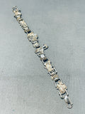 Noahs Ark Highly Detailed Vintage Southwestern Sterling Silver Bracelet-Nativo Arts
