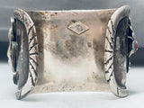 The Best Vintage Francisco Gomez Turquoise Sterling Silver Bracelet-Nativo Arts