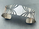 Important Yellowhoirse Vintage Native American Navajo Sterling Silver Bracelet-Nativo Arts