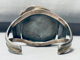 Hand Carved Opulent Vintage Native American Navajo Sterling Silver Native Woman Bracelet-Nativo Arts