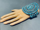 Betsy Begay Nez Vintage Native American Navajo Sterling Silver Bracelet Cuff-Nativo Arts