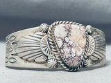 Jennifer Begay Magnificent Vintage Native American Navajo Turquoise Sterling Silver Bracelet-Nativo Arts