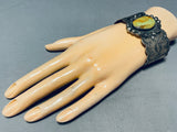 One Of The Best Vintage Native American Navajo Royston Turquoise Sterling Silver Bracelet-Nativo Arts