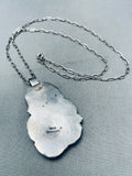 Important Mary Velasquez Vintage Native American Navajo Turquoise Sterling Silver Necklace-Nativo Arts