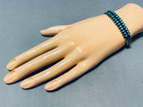 Best Vintage Native American Zuni Turquoise Sterling Silver Bracelet-Nativo Arts