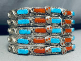 The Best Vintage Native American Zuni Effie Calavaza Snake Sterling Silver Bracelet-Nativo Arts