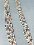 Native American Traditional Vintage Santo Domingo Turquoise Shell Necklace-Nativo Arts