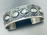 Mel Willie Native American Navajo Sterling Silver Bracelet Signed Melissa Willie-Nativo Arts