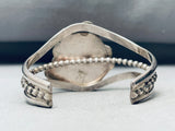 Gorgeous Vintage Native American Navajo Charoite Sterling Silver Bracelet-Nativo Arts